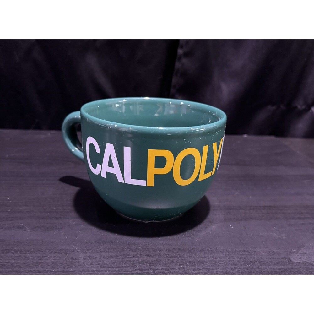 Cal Poly Pomona Broncos Ceramic Coffee Mug Large Wide Mouth